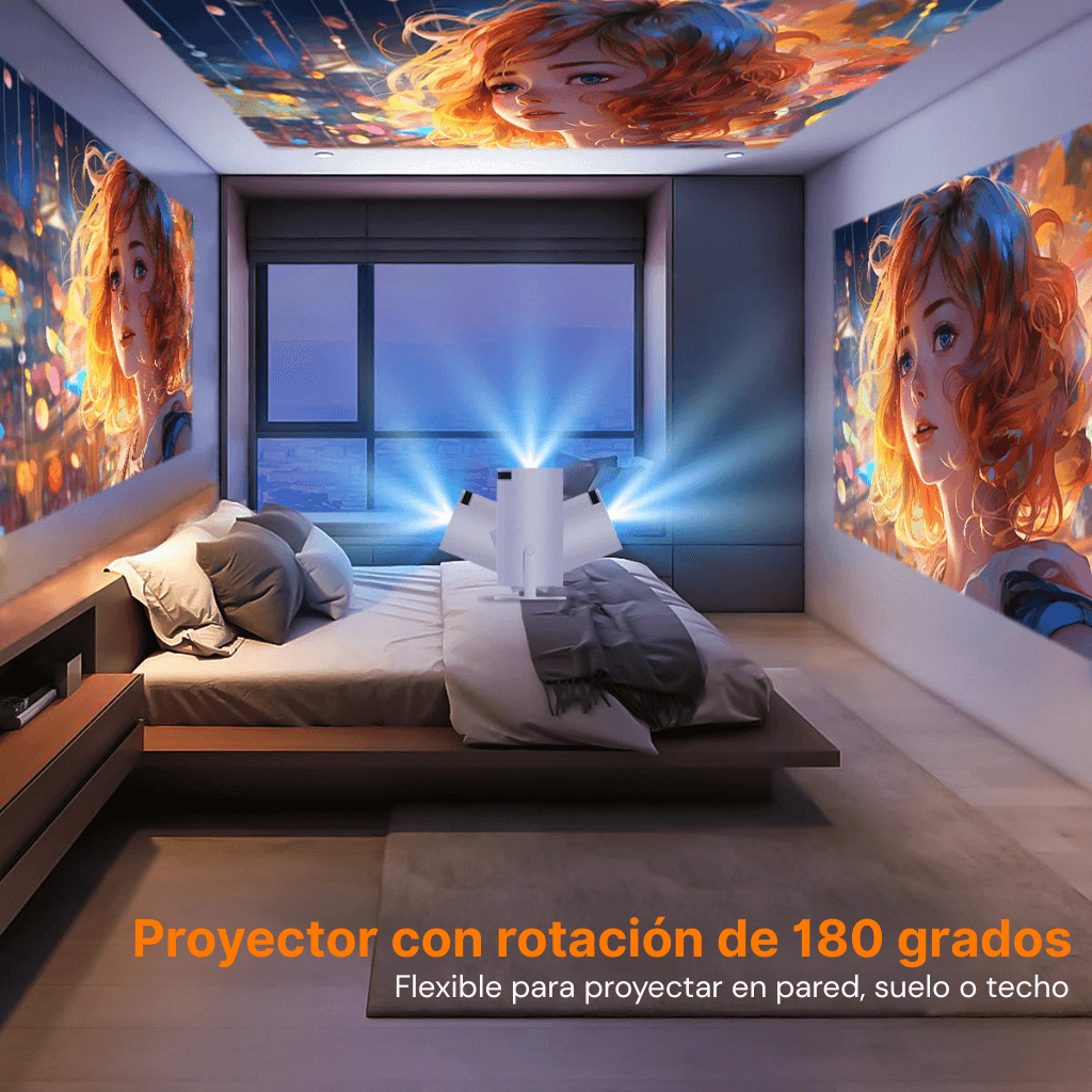 Cine en Casa | Mini Proyector - Magcubic HY300 Pro