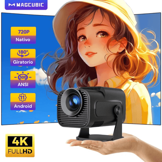 Mini Proyector HD 200” con Android 11 - Magcubic HY320 Mini