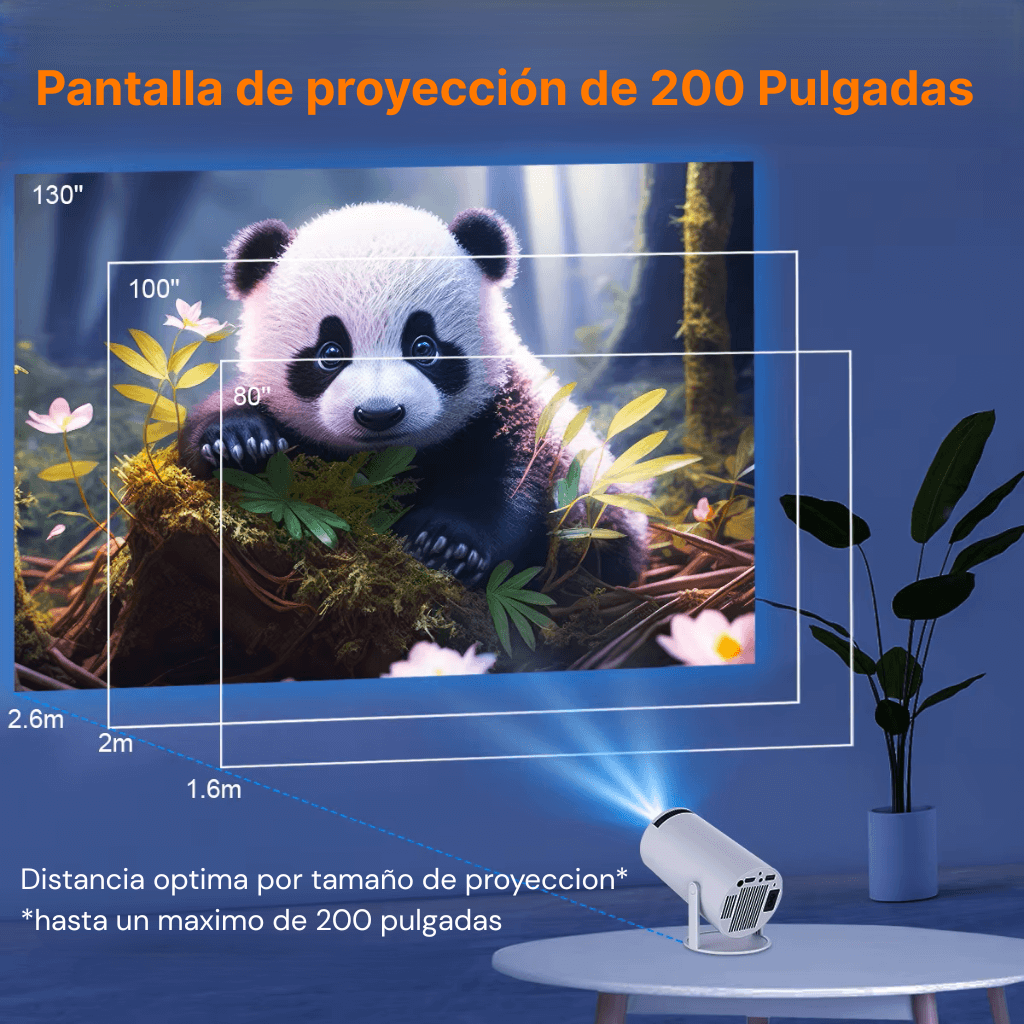 Cine en Casa | Mini Proyector - Magcubic HY300 Pro