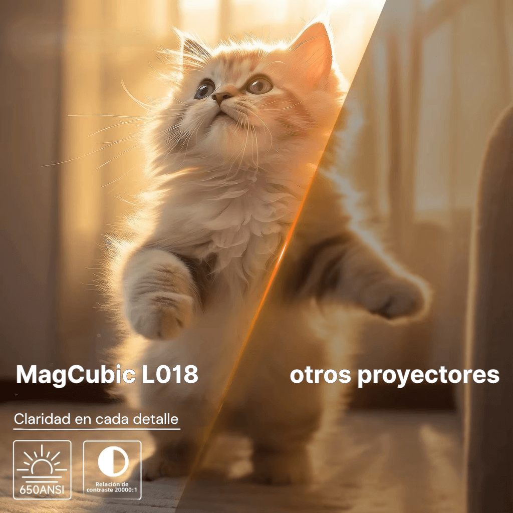 Cine en Casa |  Proyector  - MagCubic L018