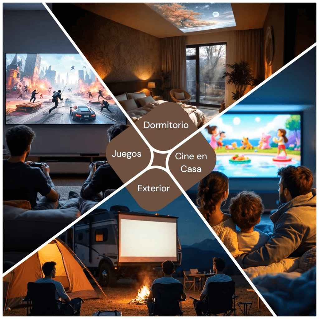 Cine en Casa |  Proyector  - MagCubic L018